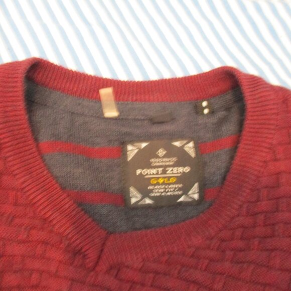 🧶 Textured Knit Sweater - Point Zero 🧶 - Picture 7 of 7